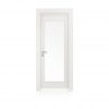 Εσωτερική πόρτα laminate με τζάμι AlfaIndoor Glass CR – 4 / alfa wood / cfw