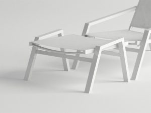 Καναπές Εξωτερικού Χώρου PULVIS garden footstool