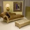Κλασικός καναπές ανάκλιντρο kleopatra / by altro salotto