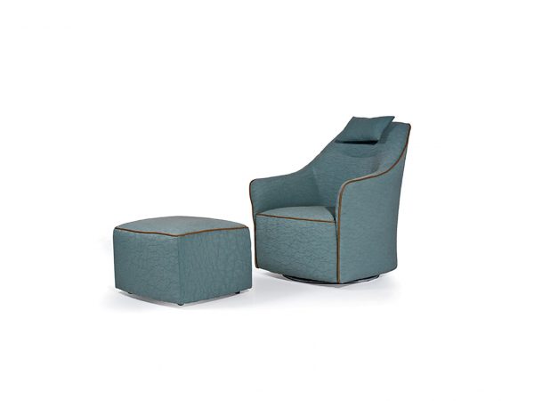 Πολυθρόνα με υποπόδιο kenzo / by sofa space