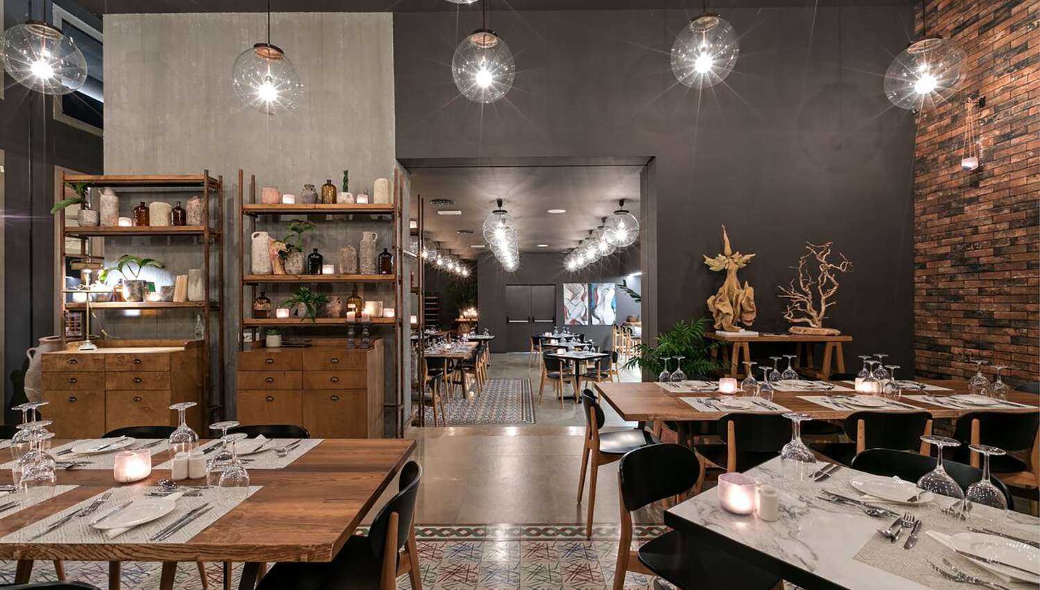 Massif Furniture Restaurant Beninis Rhodes