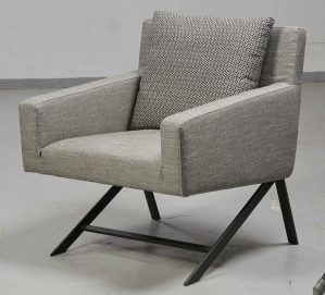 Πολυθρόνα με ύφασμα και μεταλλική βάσει tope / by sala tsanis /cfw