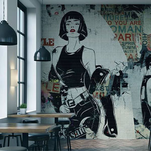 διακοσμητικά Πάνελ Μωσαϊκού Ρητίνης