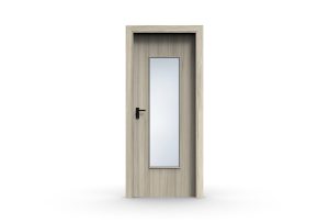 Πόρτα Εσωτερική Laminate 4T με τζάμι 4Τ /latas doors