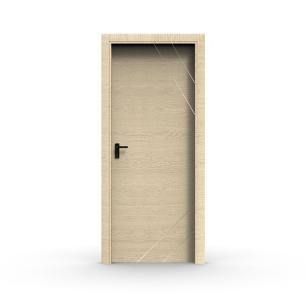 Εσωτερική πόρτα laminate 13p inox / latas doors