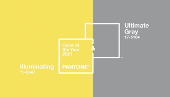 Δύο τα Χρώματα της Χρονιάς για την εταιρεία χρωμάτων Pantone