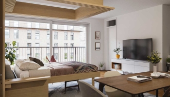 Η Ori αναθεωρεί τον σχεδιασμό και την εργονομία των περιορισμένων τετραγωνικών μιας κατοικίας.