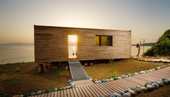 Διακοπές σε μίνι lux ξύλινες κατοικίες