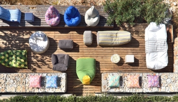 Πουφ Εξωτερικού Χώρου Με Στυλ & Poofomania